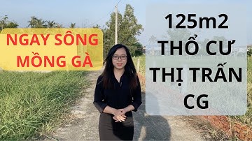 Đất thổ cư Cần Giuộc giá rẻ | Ngay Thị Trấn, gần sông Mồng Gà