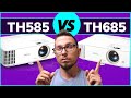 They LOOK Identical But... BenQ TH585 vs TH685 Projector Comparison!