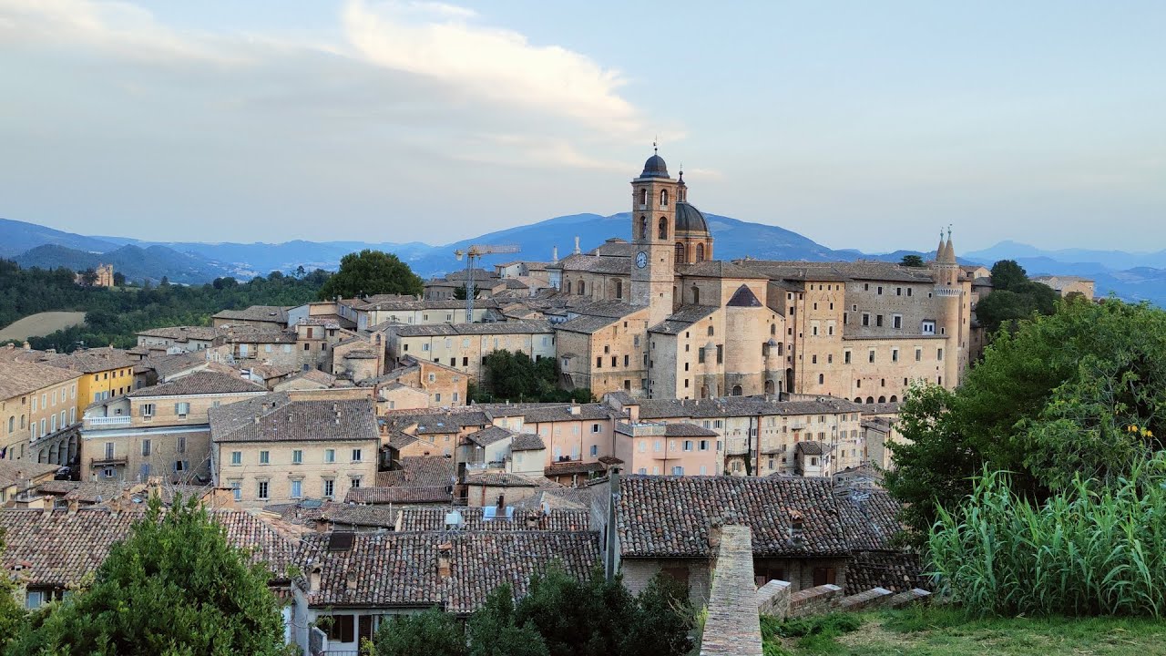 Download 4K HDR Marche Walking Tour | Urbino | Marche (PU) Walk Slow TV - ITALY Sep 2021