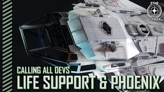 Star Citizen: Calling All Devs -  Life Support & Phoenix Update
