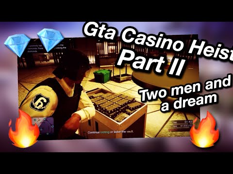 Did we complete this with only two people?!? [Gta Diamond Casino Heist Part 2]