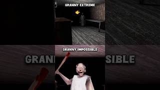 Granny Extreme vs Granny Impossible Speed Comparison #gaming #shorts #viral #yt #granny #grannygame