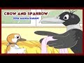 Odia gapa  crow and sparrow  odia kids story  odia cartoon  aaima kahani  odia moral stories