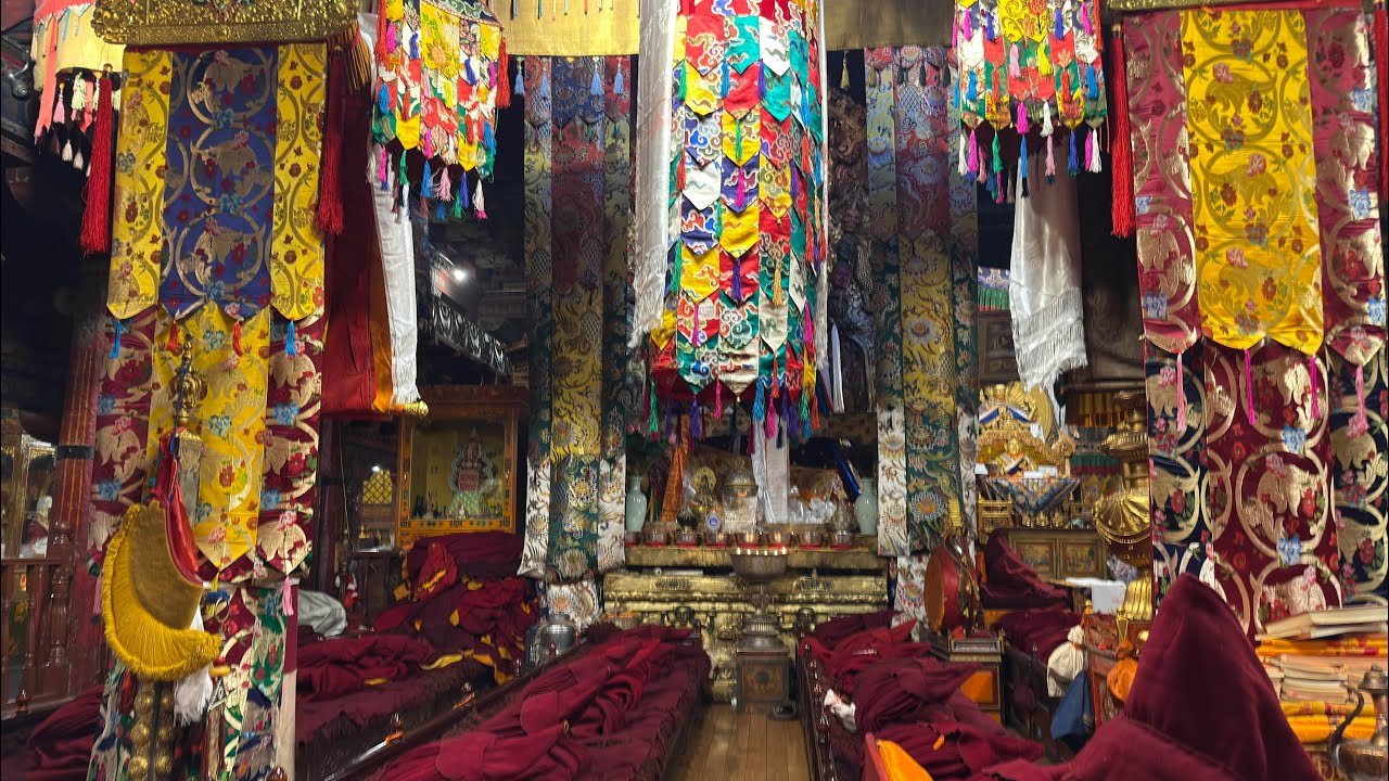 Tibet. Lhasa. Inside 3 Temples Jokhang, Sera and Drepung Lamasery - YouTube