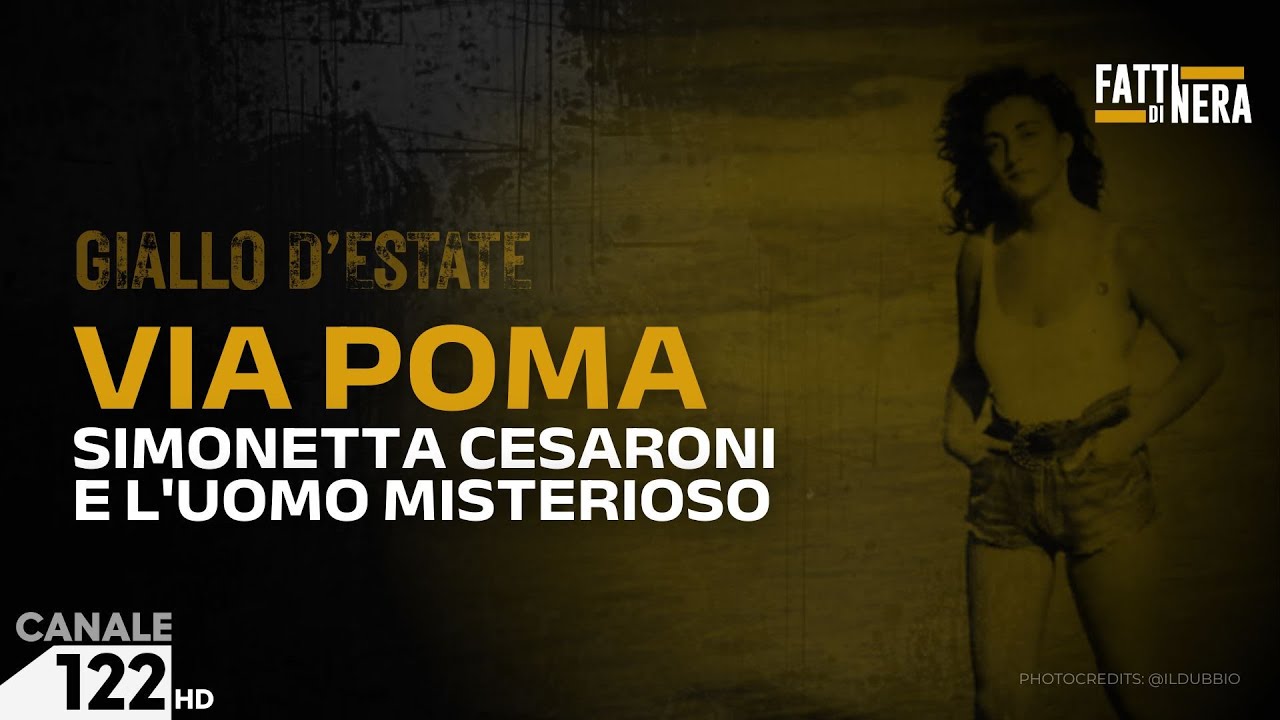 GIALLO D'ESTATE. Via Poma: Simonetta Cesaroni e l'uomo misterioso.