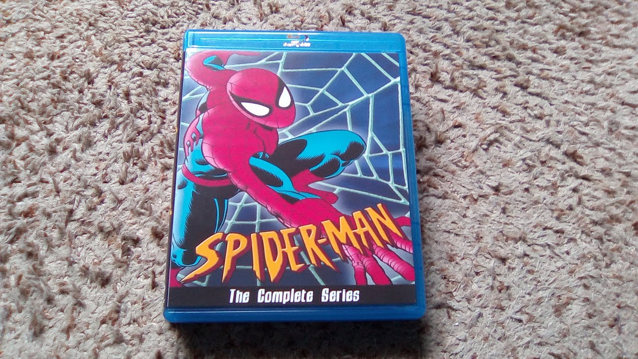 Распаковка Blu-Ray «Человек-паук: Полный анимационный сериал»