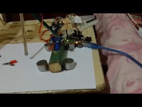 SG90 Servo arm control from a Processing program