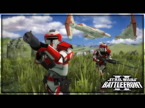 Star Wars Battlefront 2 Reign of the Old Republic | Naboo Plains | Great Galactic War | Republic