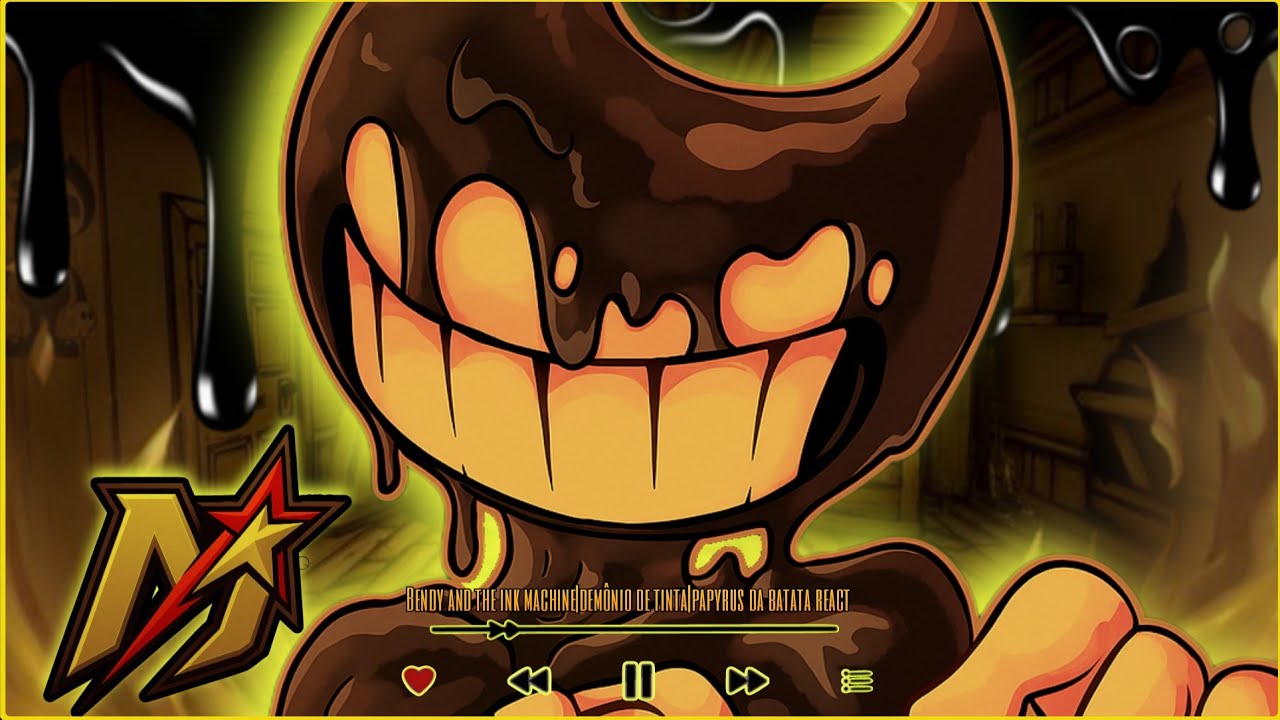 Fnaf reagindo ao bendy and the ink machine o demônio de tinta do (papyrus da batata)