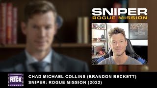 Chad Michael Collins Talks to FlickDirect About Sniper: Rogue Mission