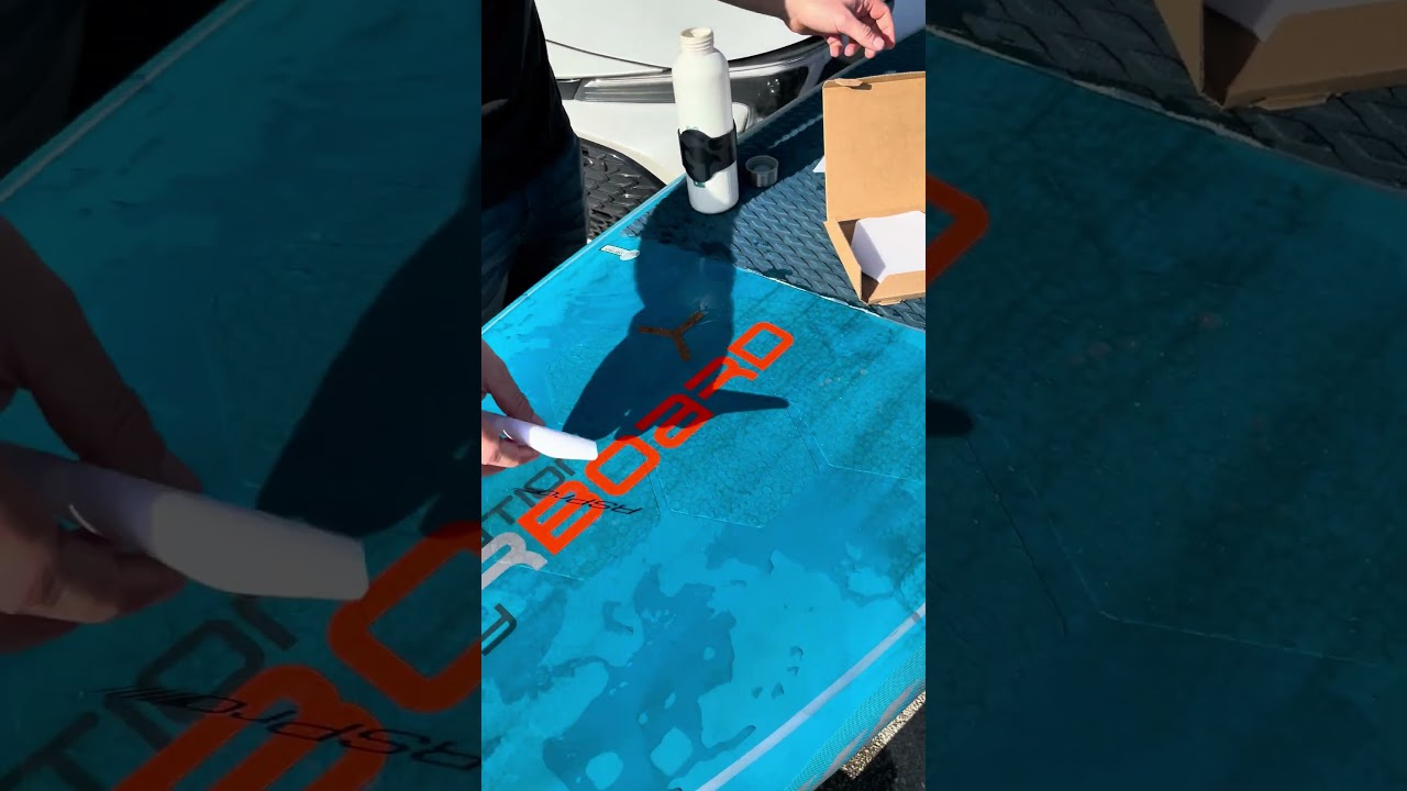 No More Wax! Upgrading My SUP Wave Board with HexaTraction 🏄‍♂️