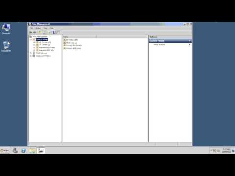 Print server in Windows Server 2008 R2