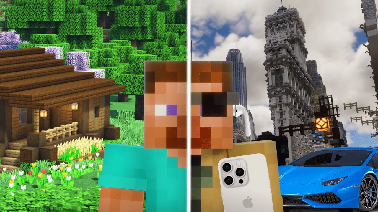 I Made Minecraft WAY TOO MODERN...