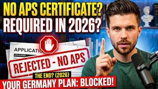 No APS Certificate in 2026? This Could Stop Your Germany Plan 🇩🇪