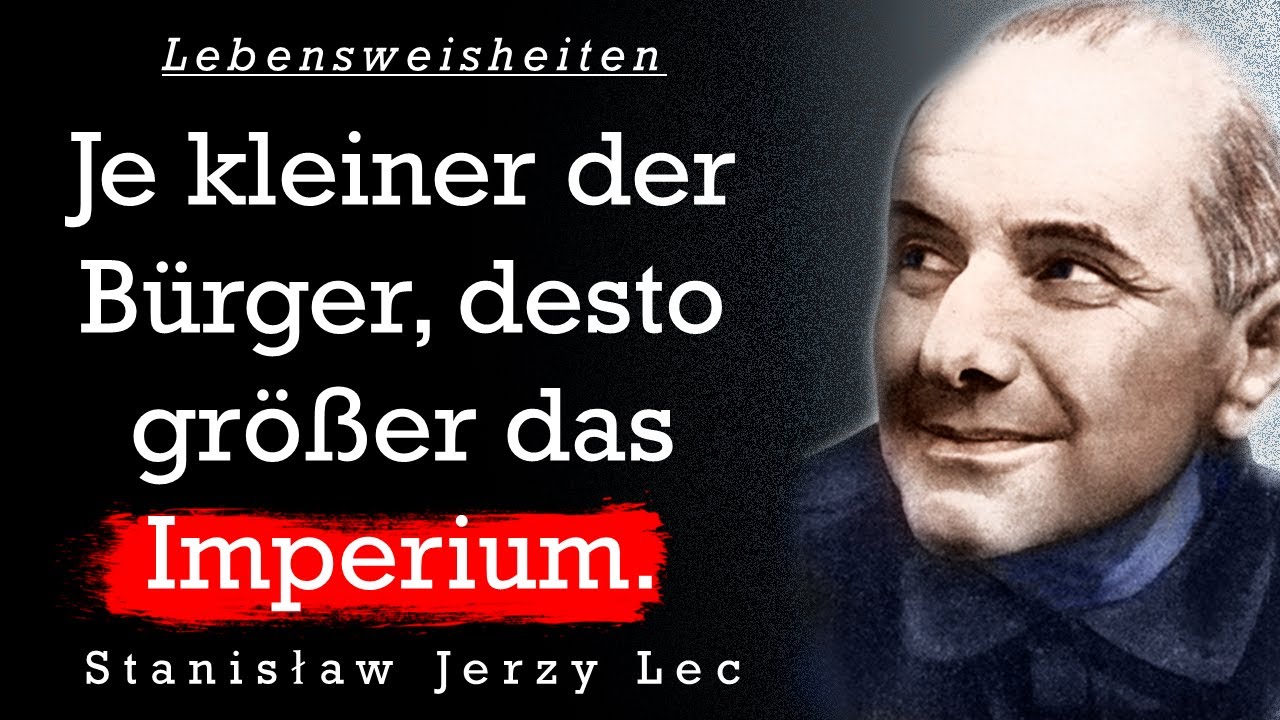 Stanislaw Jerzy Lec. Inspirierende Zitate, Sinnsprüche und