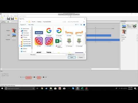 Mental Rotation test on PsychoPy