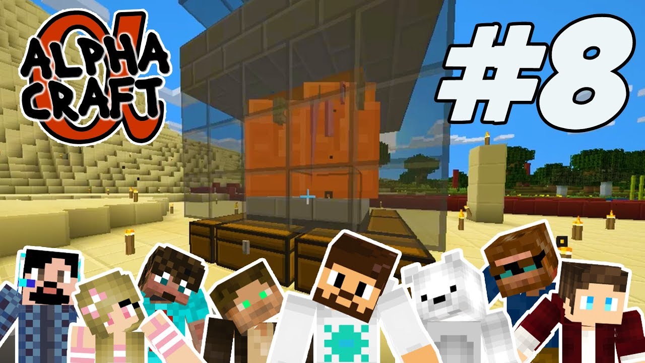 ALPHACRAFT - Ep 8 - VISITING SPAWN + FARMING LEATHER! - Minecraft Hard ...