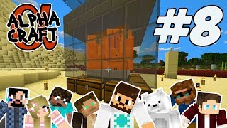 ALPHACRAFT - Ep 8 - VISITING SPAWN + FARMING LEATHER! - Minecraft Hard Survival (SMP)