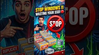 Stop Windows 11 from Wasting Your SSD! 🛑 #Shorts