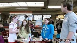 Christmas Flash Mob at Tim Hortons - Happy Xmas Cover