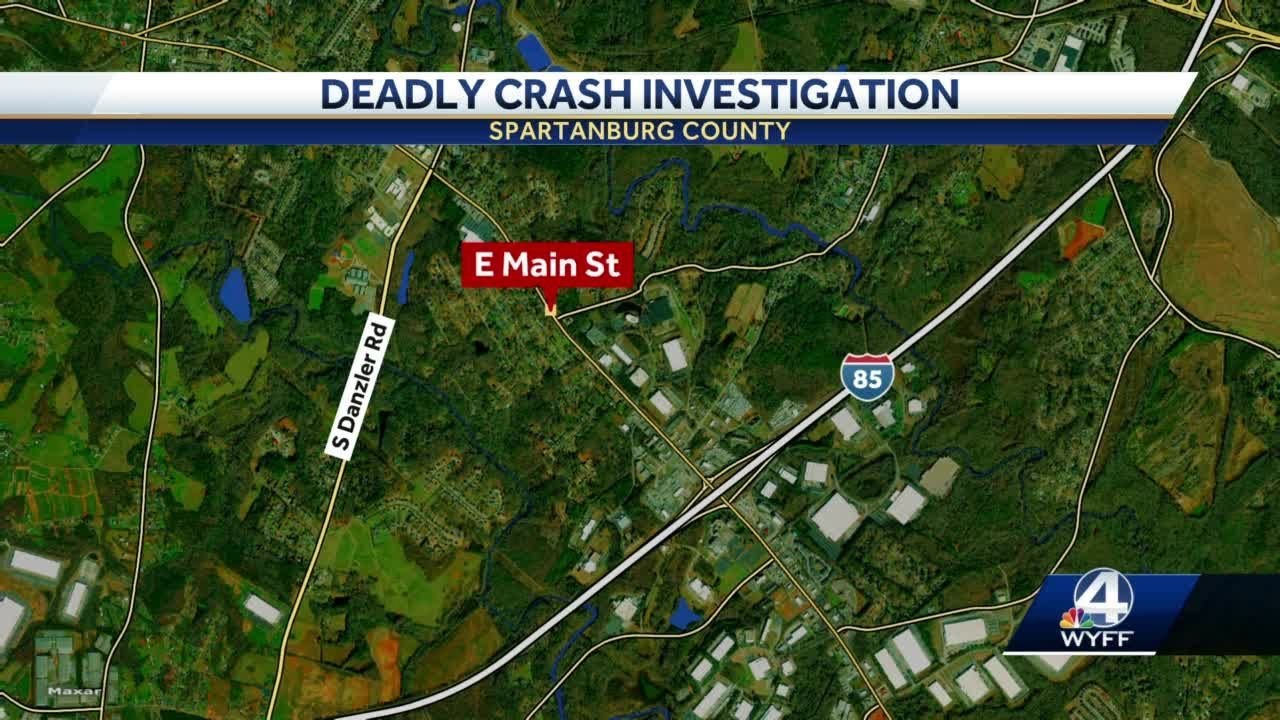 Elderly man killed in deadly Spartanburg crash, coroner says - YouTube