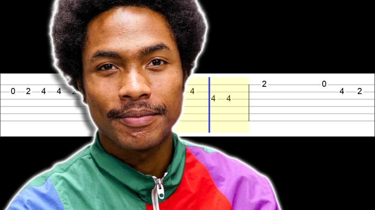 Steve Lacy Dark Red (Easy Guitar Tabs Tutorial) YouTube