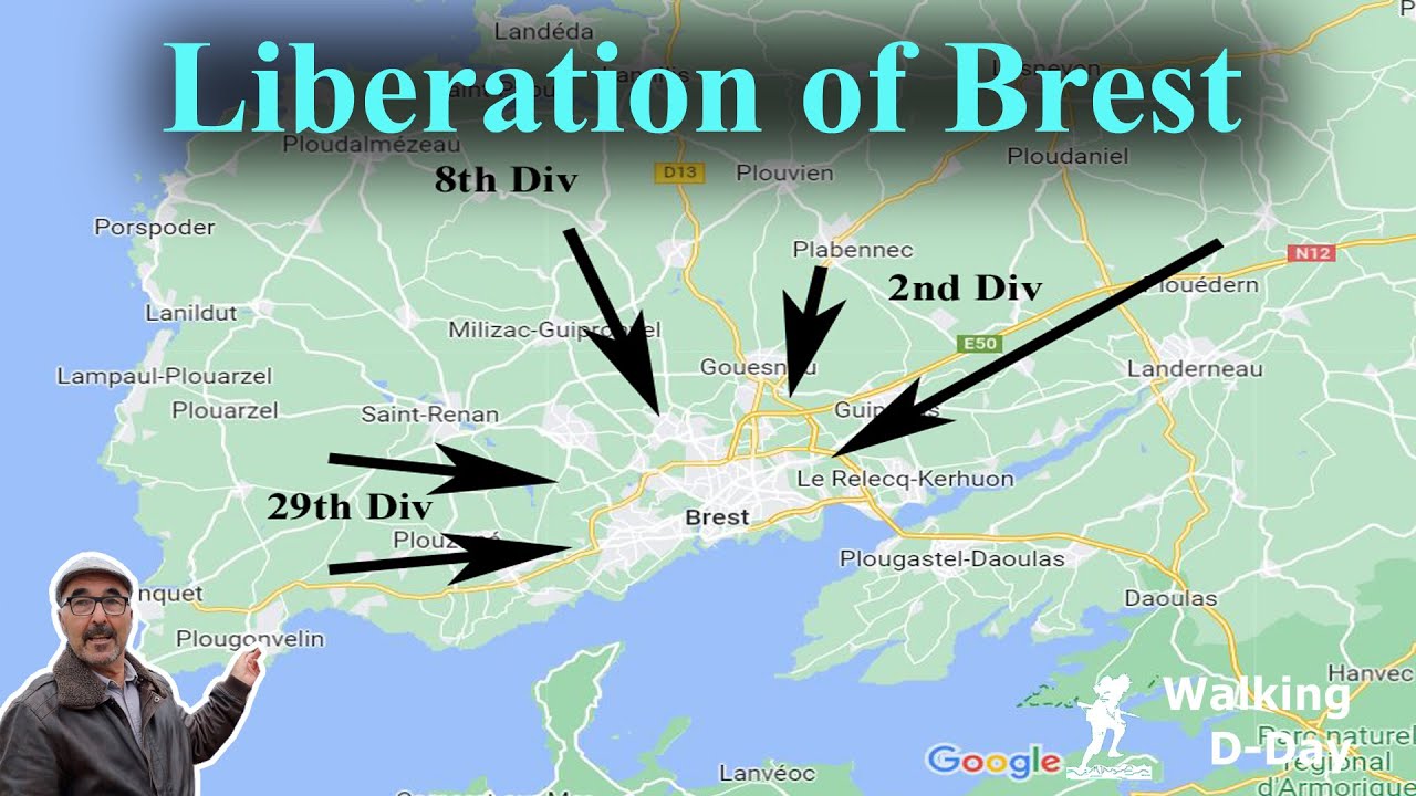 The Liberation of Brest by the VIII Corps.