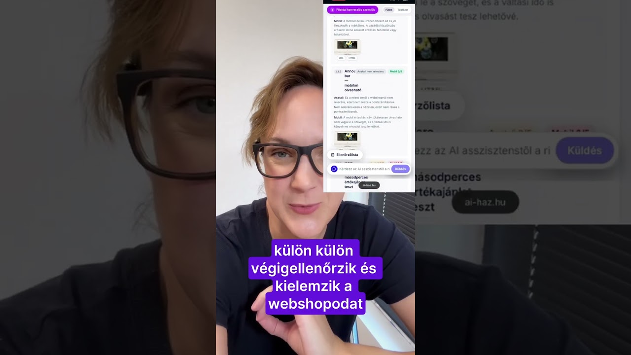 Auditáld a webshopod AI-jal!