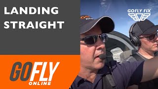 The GoFly Fix: Landing straight