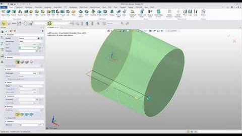 Extrude - Method 01 (Sketch then Extrude) - ZW3D Tutorials