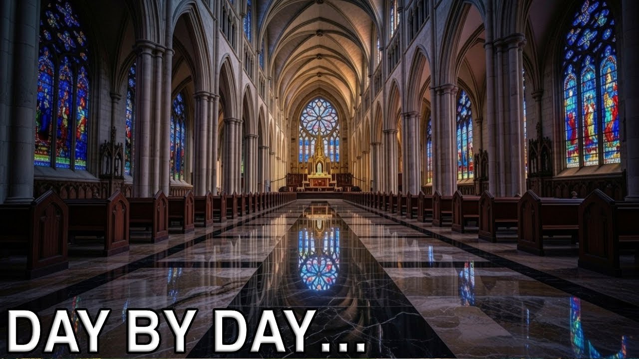 Day by Day | Instrumental/Karaoke with Lyrics | Christian Hymn for Worship & Reflection