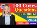 2024 random 100 civics questions and answers - U.S. citizenship interview I N400 Interview