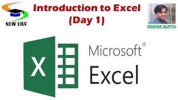 Introduction of MS Excel by Deepak Gupta (Day-1)
