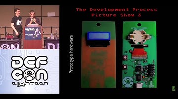 DEF CON 18 - The Dark Tangent & Joe Grand - Welcome and Making the DEF CON 18 Badge