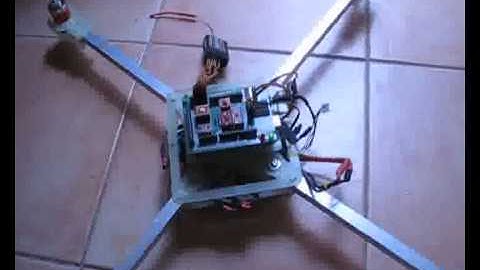 Aeroquad first motor test