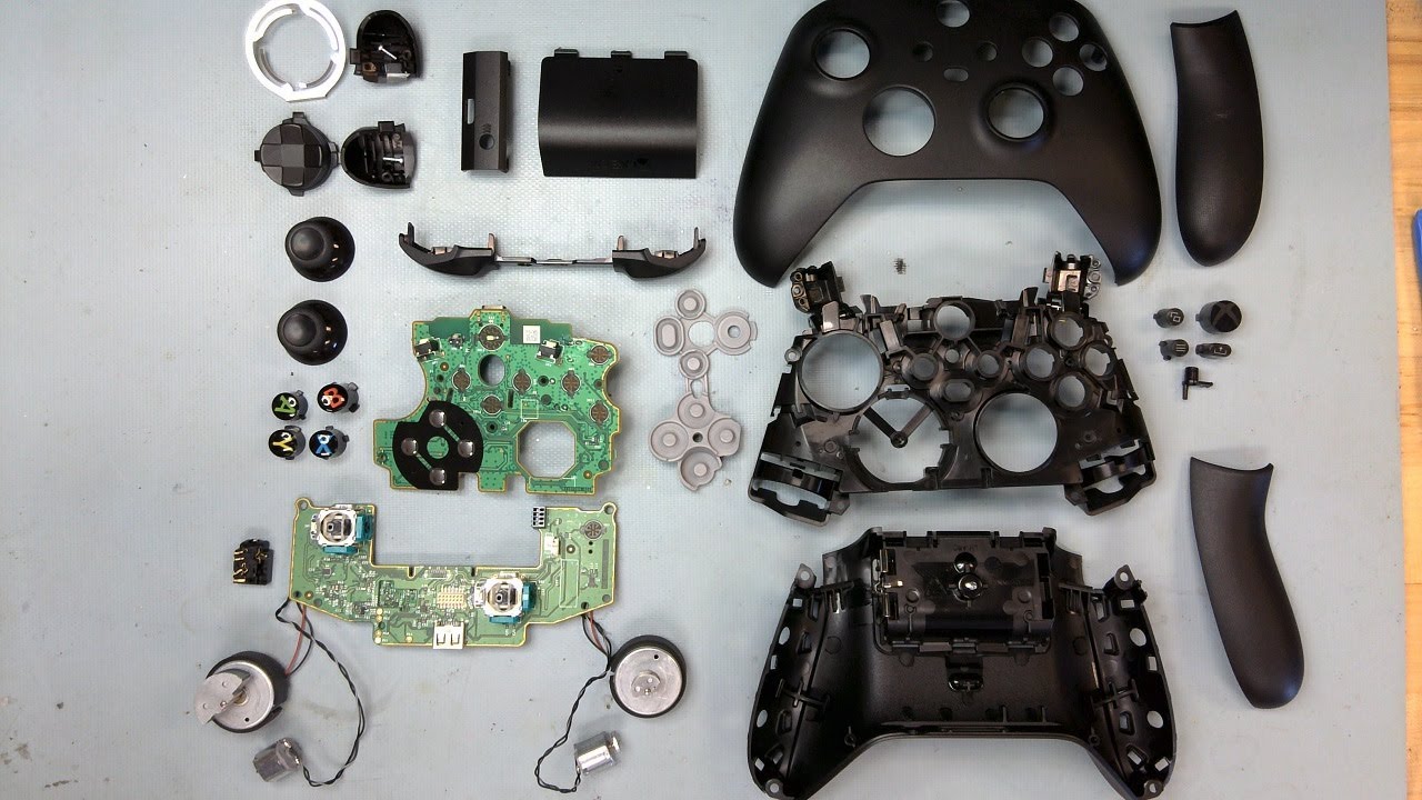 How to take apart a xbox series x controller