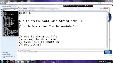 HOW TO RUN C# PROGRAMS USING CMD!!!!