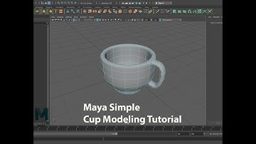 Maya Simple Cup Modeling Tutorial
