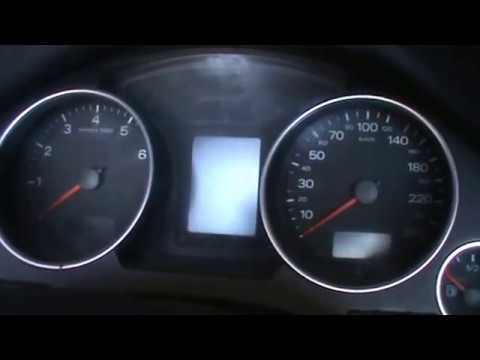 Audi A4 1.8t. Resetear intervalo de servicio manualmente. Reset the