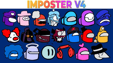 FNF Character Test | Gameplay VS My Playground | ALL IMPOSTER V4