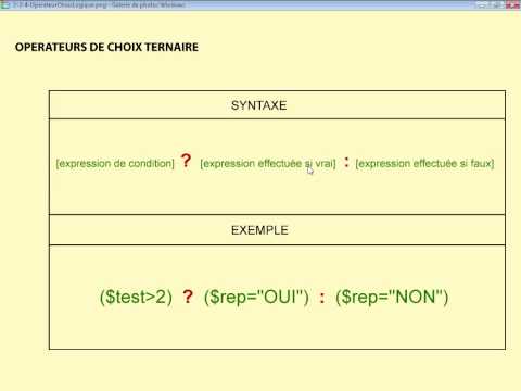 18- Les opérateurs