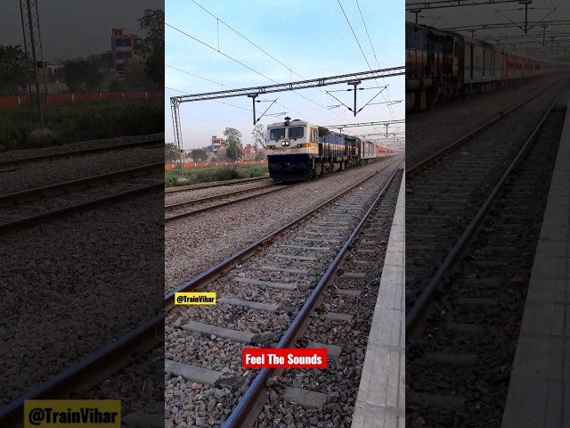 train sound | train horn sound | train ki awaaz | Indian Railways | Train Vihar | #shorts #trainhorn class=