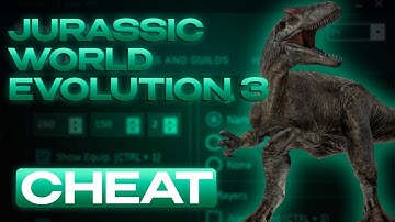 Jurassic World Evolution 3 Cheats Hacks Mod Menu | Free Download