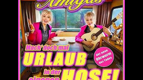 Die Amigas - Mach Doch Mal Urlaub In der Eigenen Hose (Official Audio)