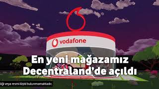 Vodafone Metaverse Mağaza, Decentraland 66, -1’de açıldı! Resimi