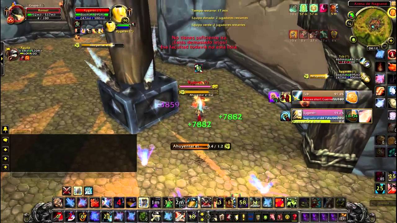 RONSOL Warrior Arms - WOW MOP