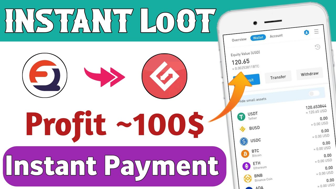INSTANT 100$😱Carrot Earning Apps💸Gate.io Wallet Airdrop💸Instant Withdraw🤑Crypto Loot ! Bitcoin Loot