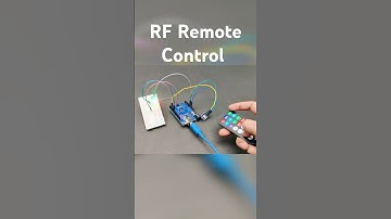 RF Remote Control #rf #remotecontrol #arduino #electronicproject #electronics