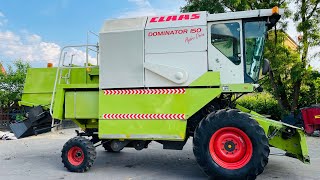 Claas Dominator 150 Hydro Drive, 2006 rok,4,5 metra heder,prezentacja SPRZEDANY *PESTROL*