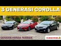 Lintas Generasi Corolla Altis, Mana yang Paling Menarik ?